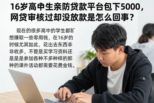 16岁高中生亲历贷款平台包下5000,网贷审核通过却没放款是怎么回事?