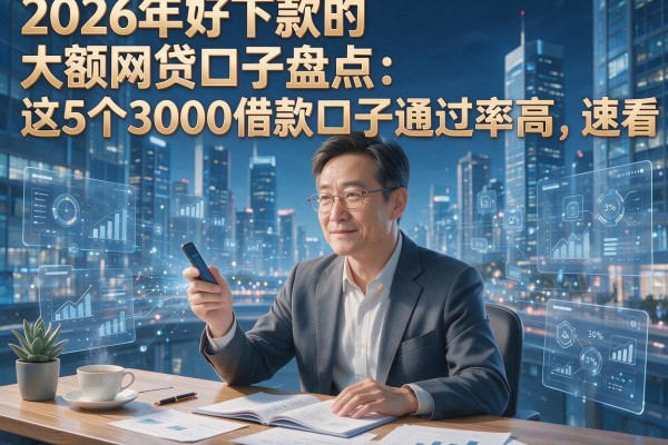 2026年好下款的大额网贷口子盘点：这5个3000借款口子通过率高，速看