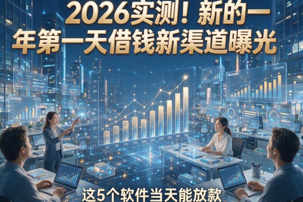 2026实测!新的一年第一天借钱新渠道曝光,这5个软件当天能放款