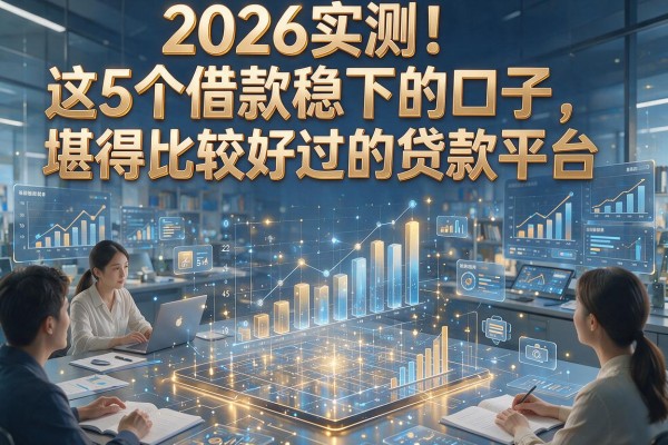 2026实测！这5个借款稳下的口子，堪称比较好过的贷款平台
