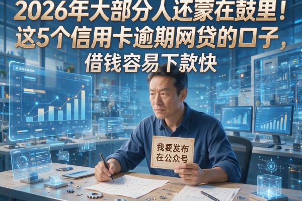 2026年大部分人还蒙在鼓里！这5个信用卡逾期网贷的口子，借钱容易下款快