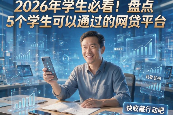 2026年学生必看！盘点5个学生可以通过的网贷平台，快收藏行动吧