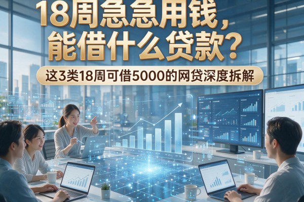 18周急用钱能借什么贷款?这3类18周可借5000的网贷深度拆解!