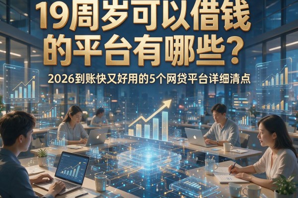 19周岁可以借钱的平台有哪些？2026到账快又好用的5个网贷平台详细清点！