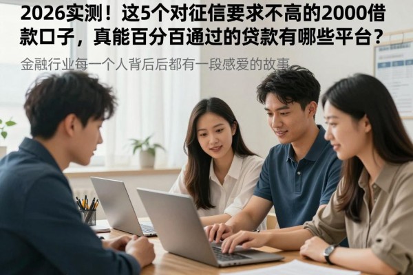 2026实测！这5个对征信要求不高的2000借款口子，真能百分百通过的贷款有哪些平台？