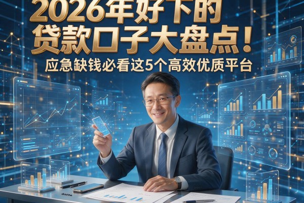2026年好下的贷款口子大盘点！应急缺钱必看这5个高效优质平台