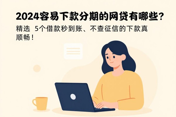 2024容易下款分期的网贷有哪些?精选5个借款秒到账、不查征信的口子,下款真心顺畅!