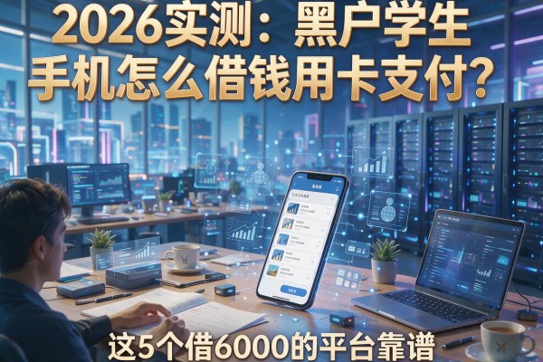 2026实测:黑户学生手机怎么借钱用卡支付?这5个借6000的平台靠谱