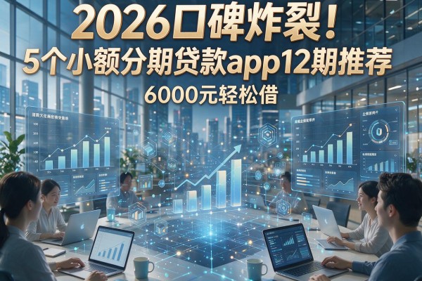 2026口碑炸裂！5个小额分期贷款app12期推荐，6000元轻松借