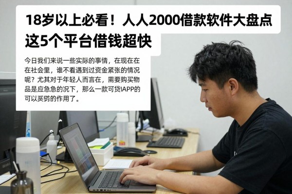 18岁以上必看！人人2000借款软件大盘点，这5个平台借钱超快