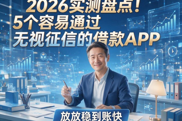 2026实测盘点!5个容易通过、无视征信的借款APP,放款稳到账快