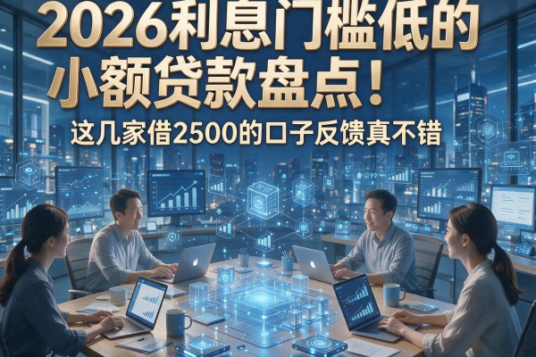 2026利息门槛低的小额贷款盘点!这几家借2500的口子反馈真不错