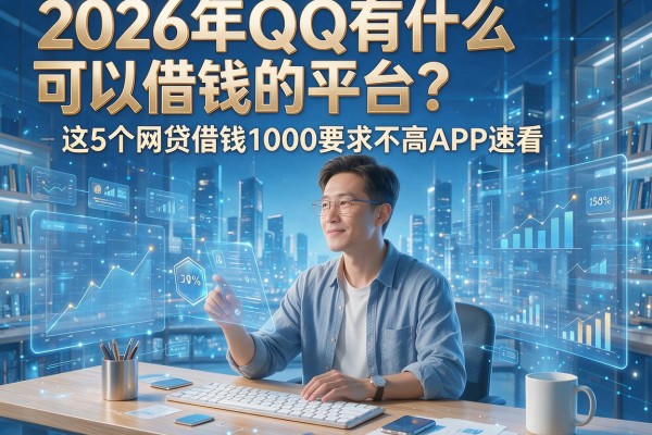 2026年QQ有什么可以借钱的平台?这5个网贷借钱1000要求不高APP速看