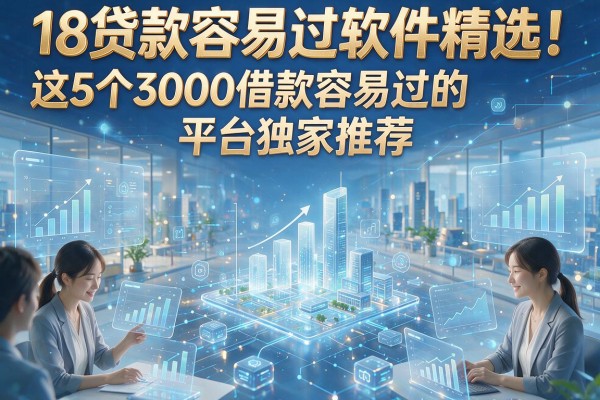 18贷款容易过软件精选!这5个3000借款容易过的平台独家推荐