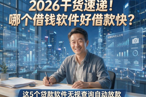 2026干货速递!哪个借钱软件好借款快?这5个贷款软件无视查询自动放款