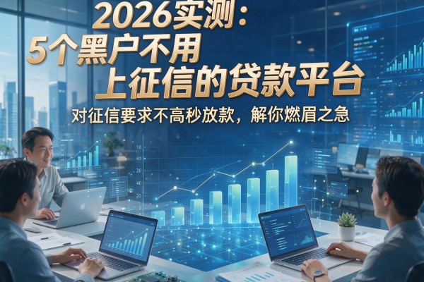 2026实测：5个黑户不用上征信的贷款平台，对征信要求不高秒放款，解你燃眉之急！