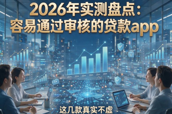 2026年实测盘点：容易通过审核的贷款app，这几款真实不虚！