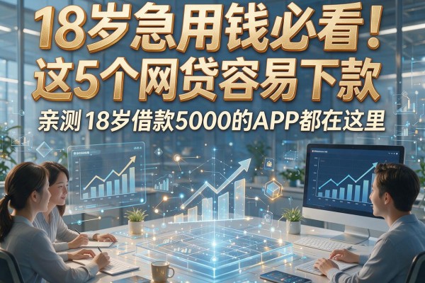 18岁急用钱必看！这5个网贷容易下款，亲测18岁借款5000的APP都在这里
