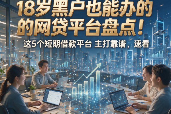 18岁黑户也能办的网贷平台盘点！这5个短期借款平台主打靠谱，速看