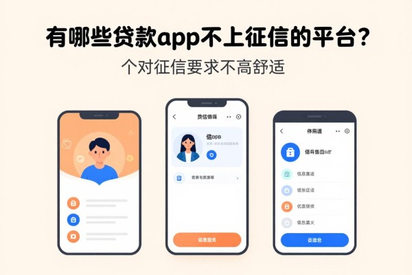 2026实测分享：有哪些贷款app不上征信的平台？这5个对征信要求不高的口子，借5000体验感很舒适