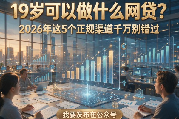 19岁可以做什么网贷？2026年这5个正规渠道千万别错过！