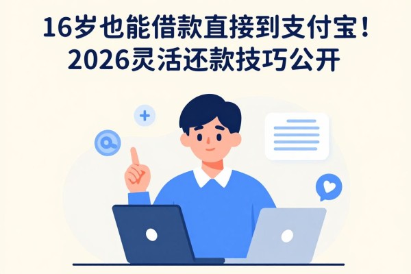 16岁也能借款直接到支付宝！2026灵活还款技巧公开，这5个秒下7000的贷款软件权威总结来了