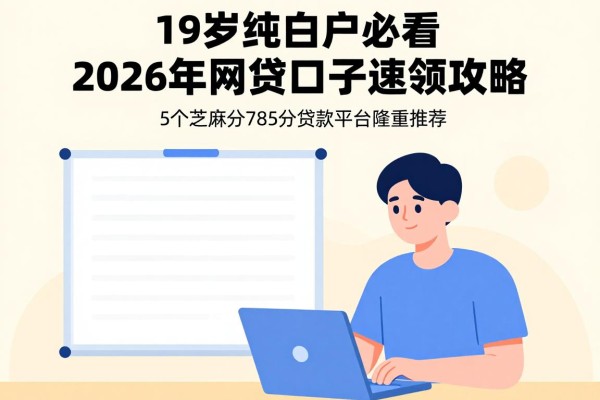 19岁纯白户必看!2026年网贷口子速领攻略,这5个芝麻分785分贷款平台隆重推荐