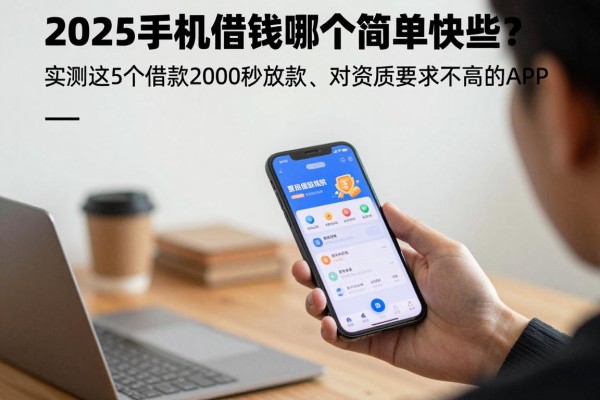 2025手机借钱哪个简单快些？实测这5个借款2000秒放款、对资质要求不高的APP