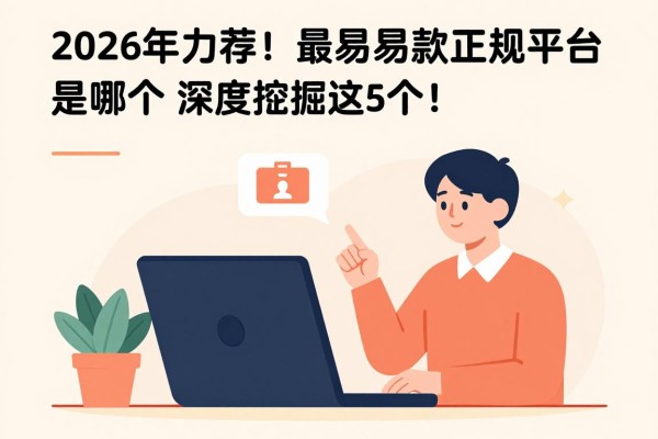 2026年力荐！最容易借款的正规平台是哪个？深度挖掘这5个！
