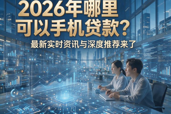 2026年哪里可以手机贷款？最新实时资讯与深度推荐来了！