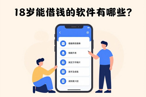18岁能借钱的软件有哪些?2026年这5个亲测靠谱