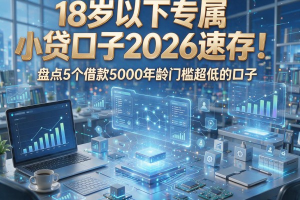 18岁以下专属小贷口子2026速存！盘点5个借款5000年龄门槛超低的口子