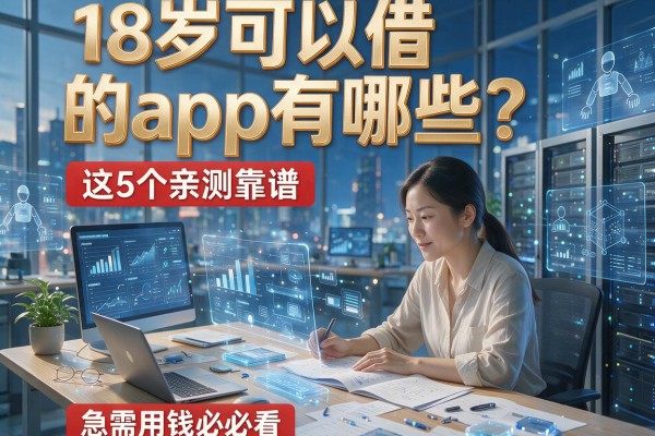 18岁可以借的app有哪些?这5个亲测靠谱,急需用钱必看!