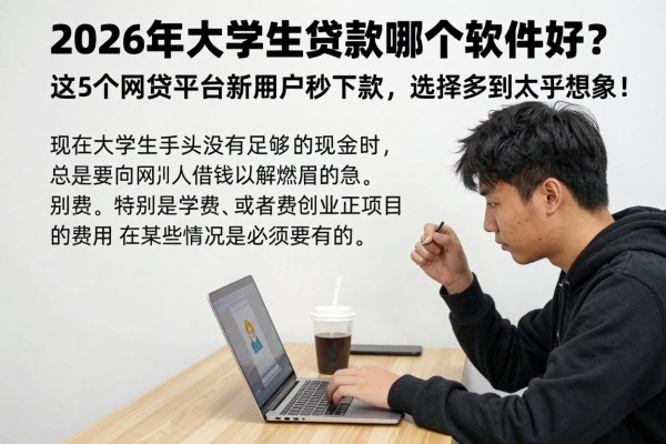 2026年大学生贷款哪个软件好?这5个网贷平台新用户秒下款,选择多到超乎想象!