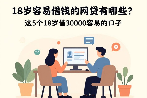 18岁容易借钱的网贷有哪些？这5个18岁借30000容易的口子今日公开