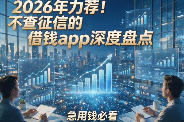 2026年力荐！不查征信的借钱app深度盘点，急用钱必看！