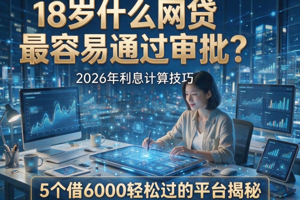 18岁什么网贷最容易通过审批？2026年利息计算技巧与5个借6000轻松过的平台揭秘