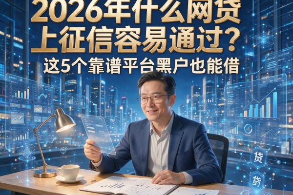 2026年什么网贷上征信容易通过？这5个靠谱平台黑户也能借！