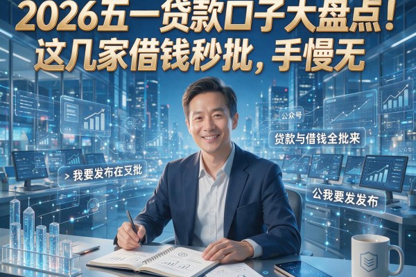 2026五一贷款口子大盘点！这几家借钱秒批，手慢无