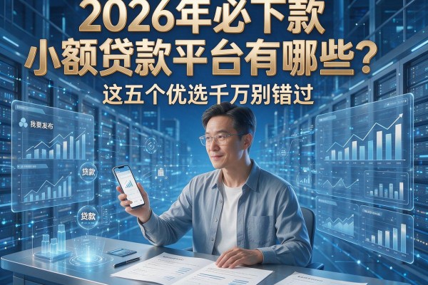 2026年必下款小额贷款平台有哪些?这五个优选千万别错过!