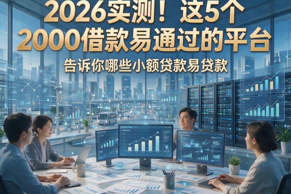 2026实测!这5个2000借款易通过的平台,告诉你哪些小额贷款易贷款