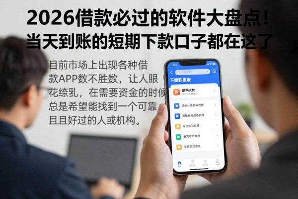 2026借款必过的软件大盘点！当天到账的短期下款口子都在这了