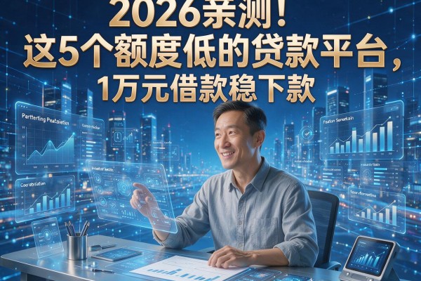 2026亲测！这5个额度低的贷款平台，1万元借款稳下款