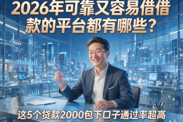 2026年可靠又容易借款的平台都有哪些？这5个贷款2000包下口子通过率超高！