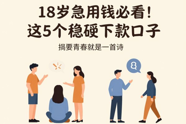 18岁急用钱必看!这5个稳妥下款口子微信直接放款6000