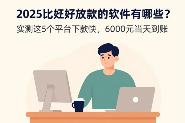 2025比较好放款的软件有哪些？实测这5个平台下款快，6000元当天到账