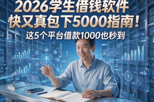 2026学生借钱软件快又真包下5000指南！这5个平台借款1000也秒到