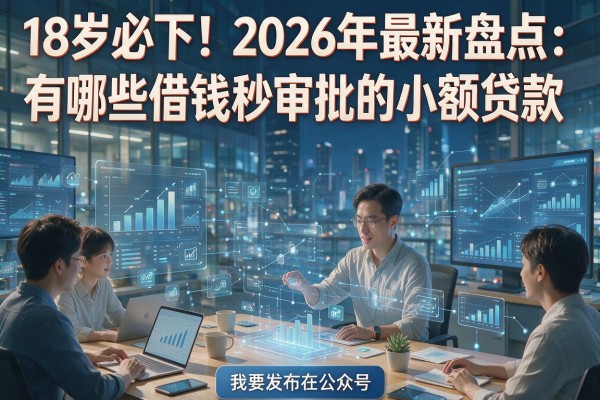 18岁必下!2026年最新盘点:有哪些借钱秒审批的小额贷款