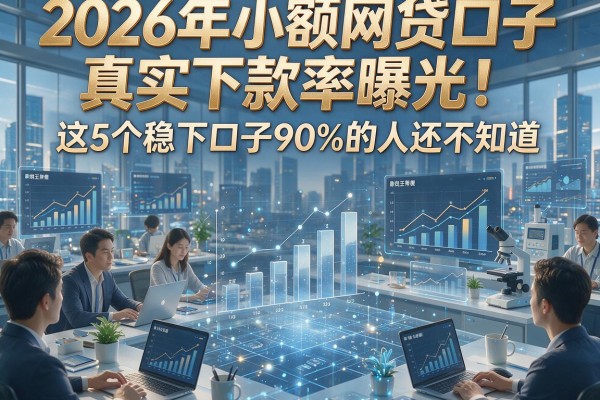2026年小额网贷口子真实下款率曝光!这5个稳下口子90%的人还不知道