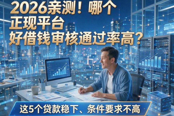 2026亲测!哪个正规平台好借钱审核通过率高?这5个贷款稳下、条件要求不高